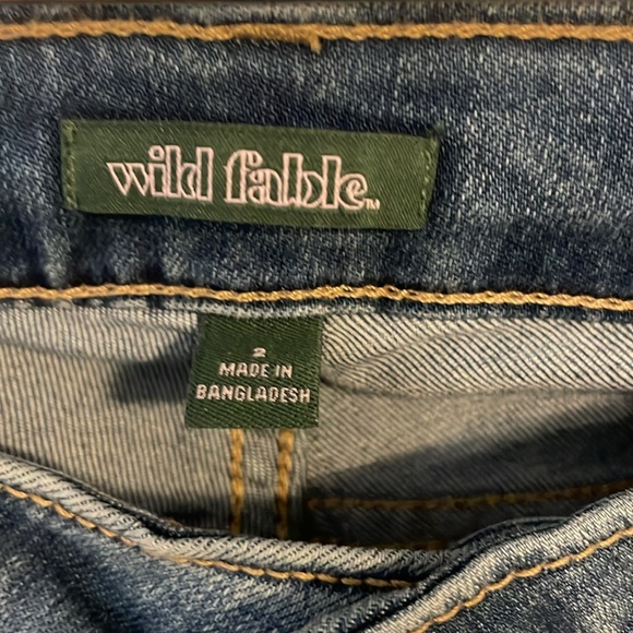 NWT Wild Fable Women’s High Rise Flare Jeans Size 2 - Picture 5 of 10